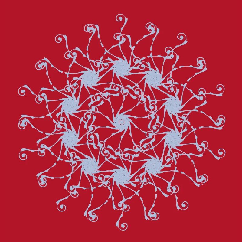 Mandala | Random patterns rotated