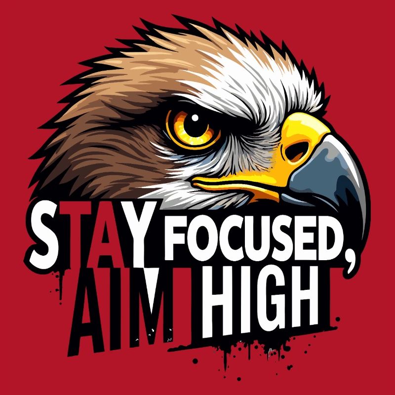 Conception de motivation Eagle Focus