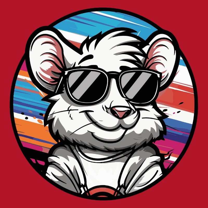 Mouse Comic Cool Summer