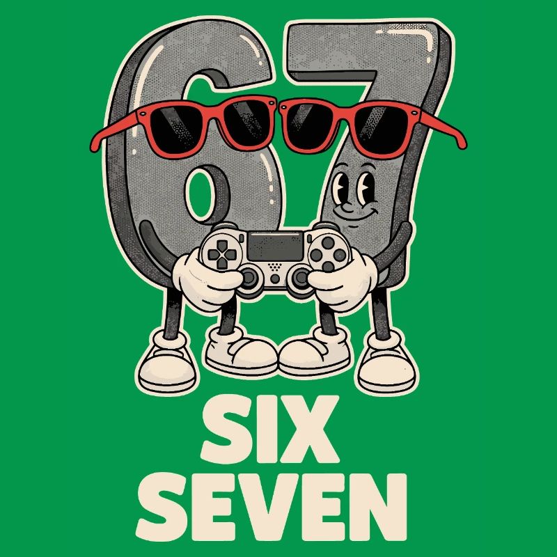 6 7 Six Sept Points d’Aura Meme Jeu Mignon