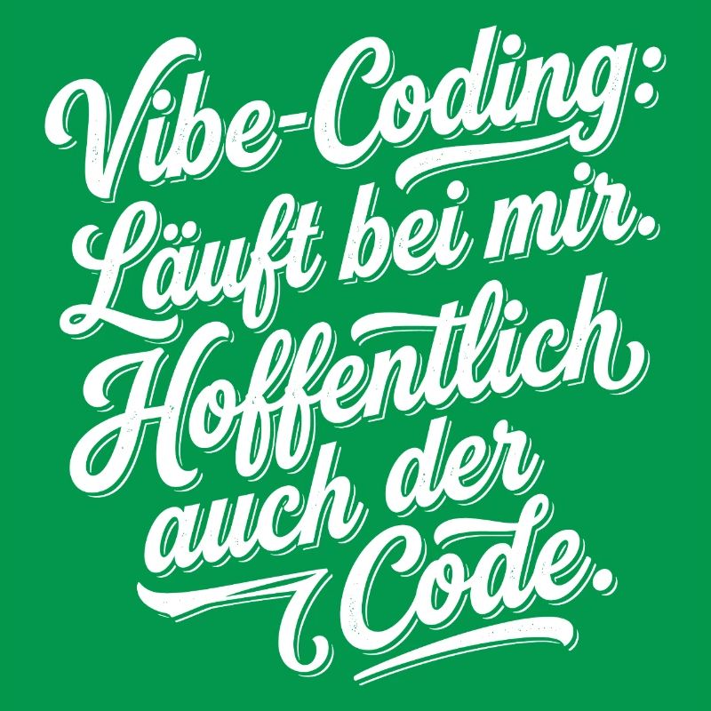 Vibe Coding läuft bei mir hoffentlich Code