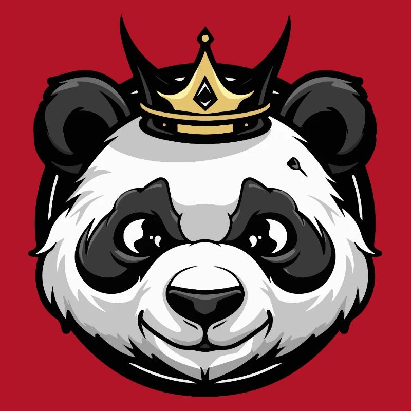 Panda Head Crown