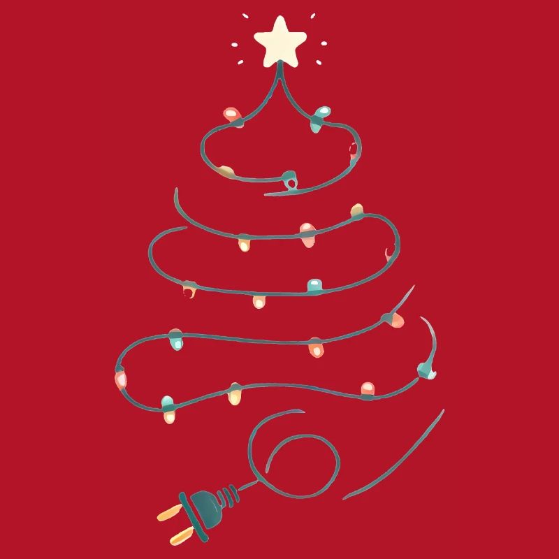 Christmas Tree String Lights Design