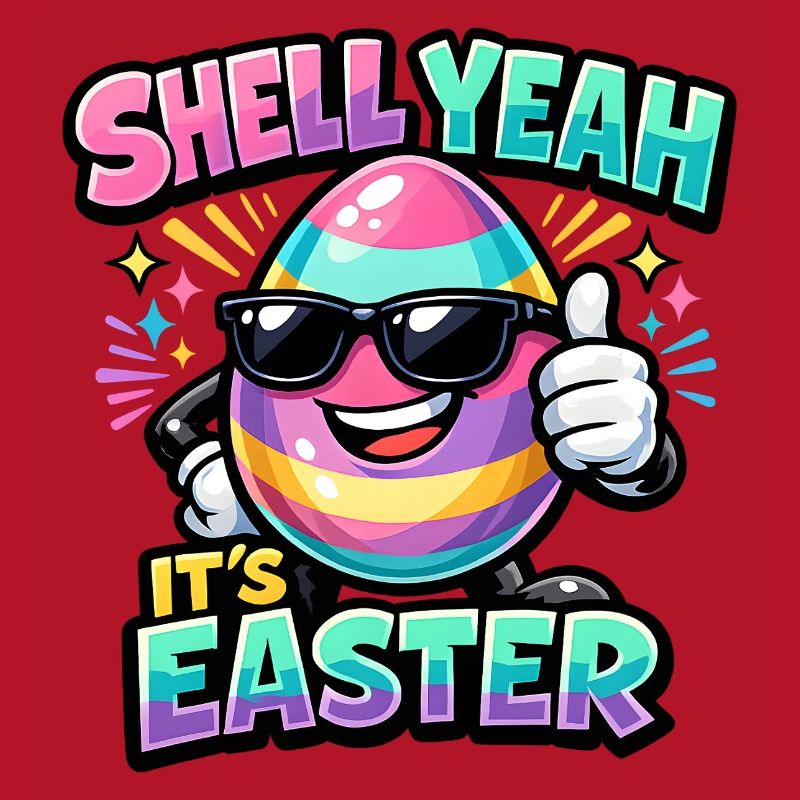 Shell Yeah It's Easter Ostern Spruch Hell yeah
