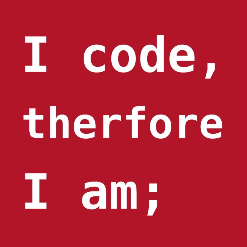 Ich programmiere, also bin ich