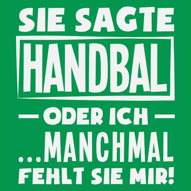 Handball oder ich – manchmal fehlt sie