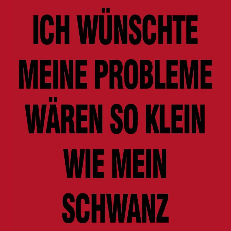 Black humor saying – problems would be so small