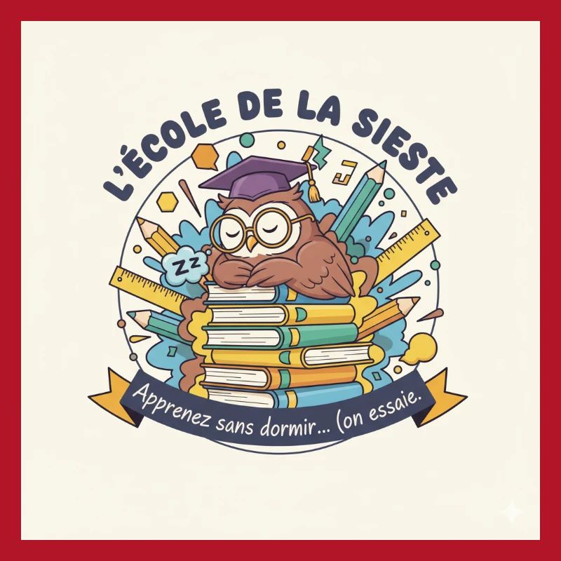 Schule der Eule Nickerchen Schüler