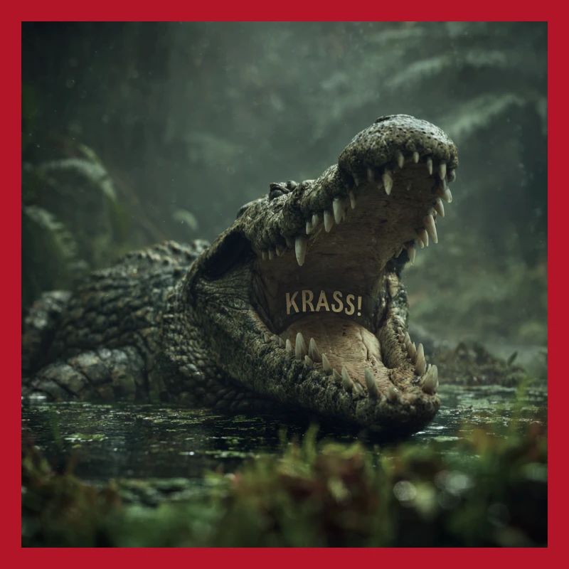 KRASS! Das wilde Krokodil