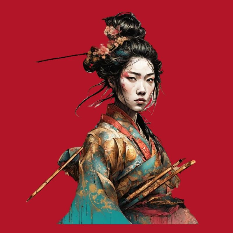 Geisha Samurai lady
