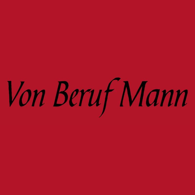 Beruf Mann