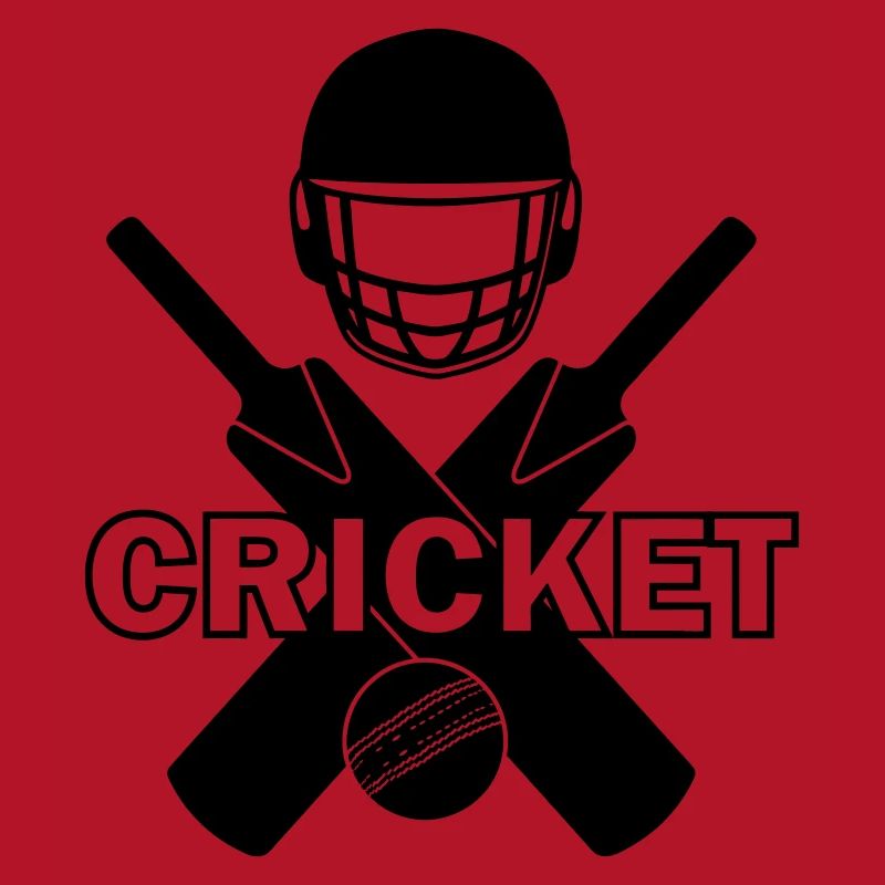 Cricket logo shadow image with text