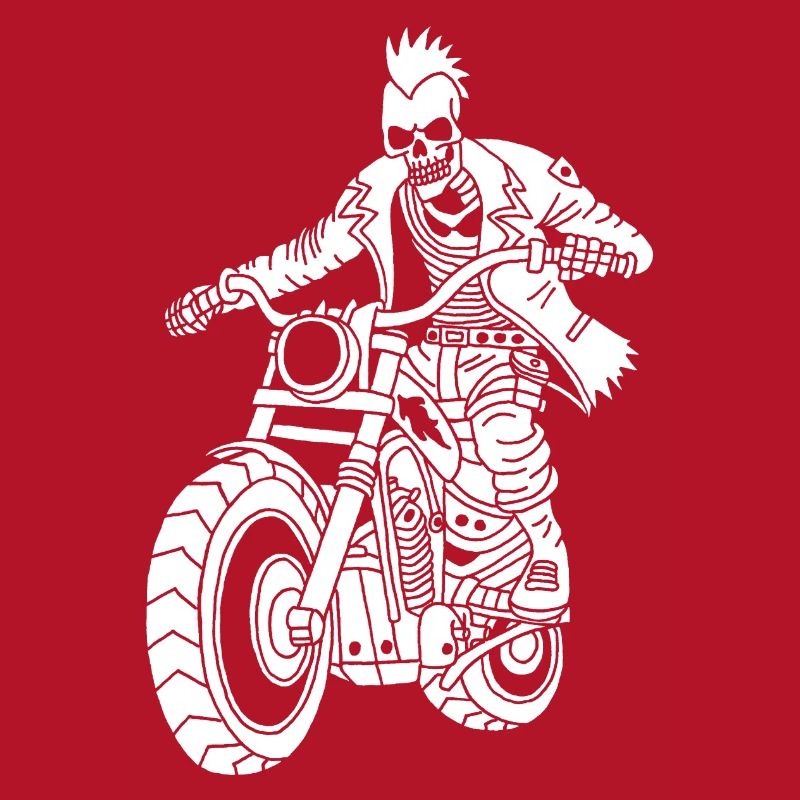 Hell Biker (Weiß)