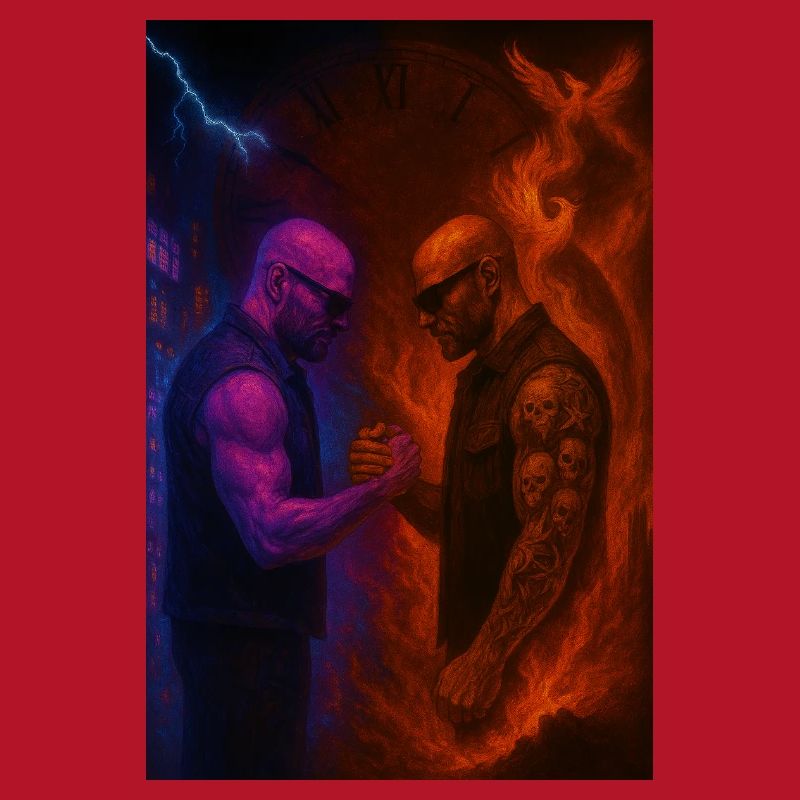 Feuer gegen Eis Duell der Elemente