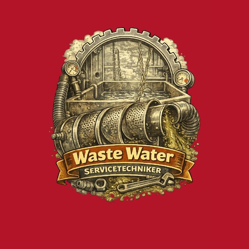 Waste Water Service-Techniker Steampunk