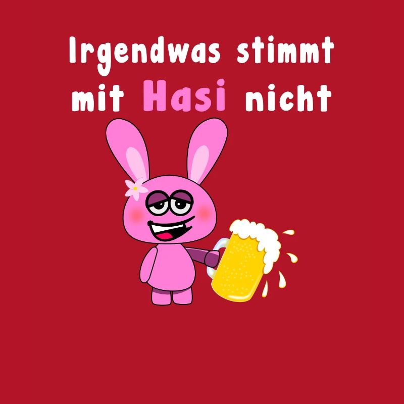 Something Is Wrong With Hasi Pink Drunken Rabbit