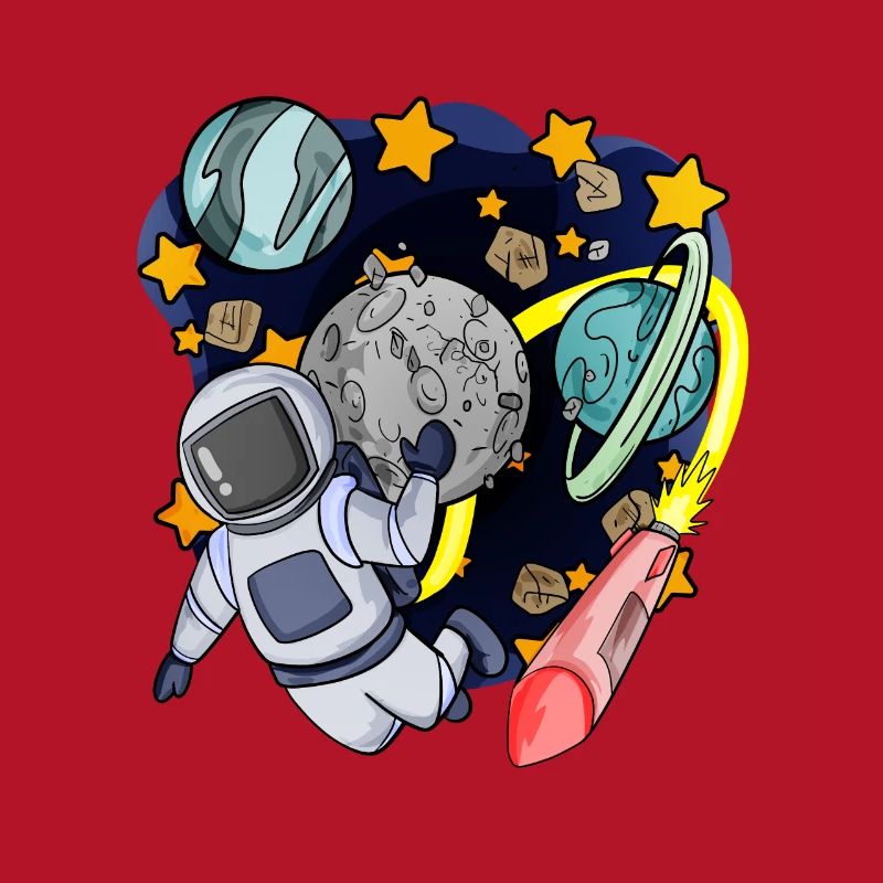 Astronaute dans l’espace