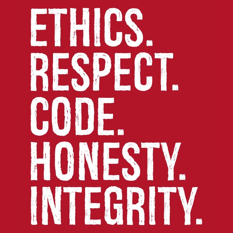 Éthique Respect Code Honnêteté Intégrité