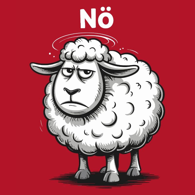 Lower Austria – Grumpy Sheep Humor Design