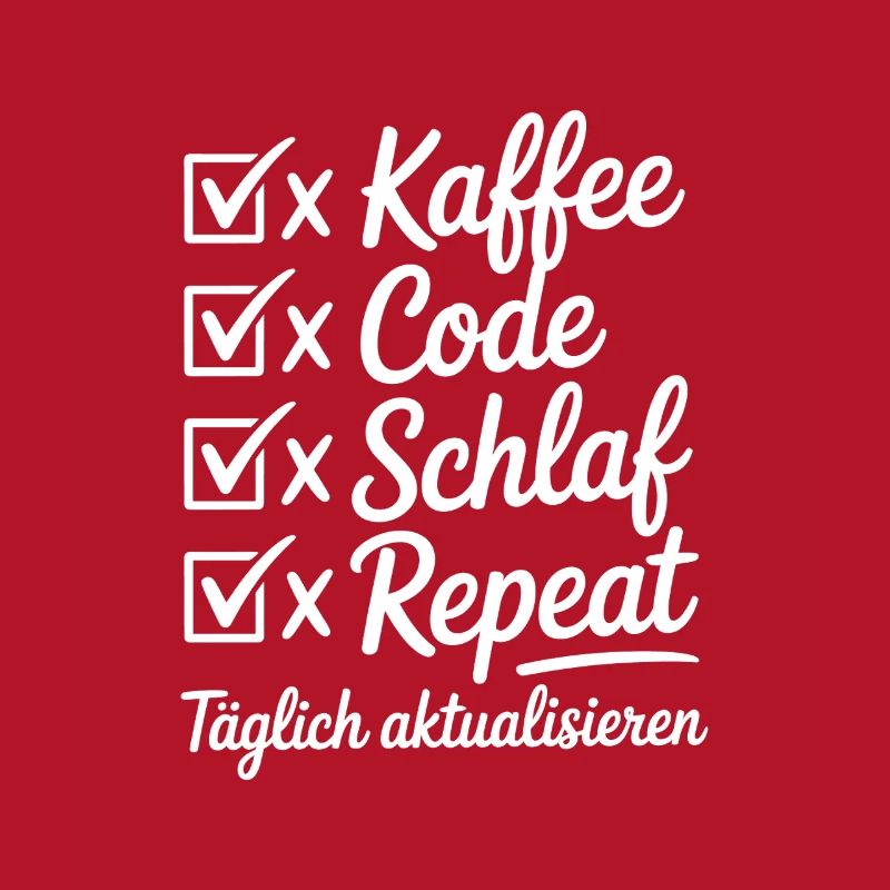 Coffee Code Sleep Repeat Daily Routine