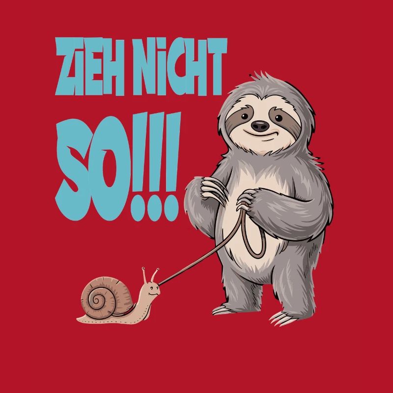 Don't pull so sloth with snail funnier