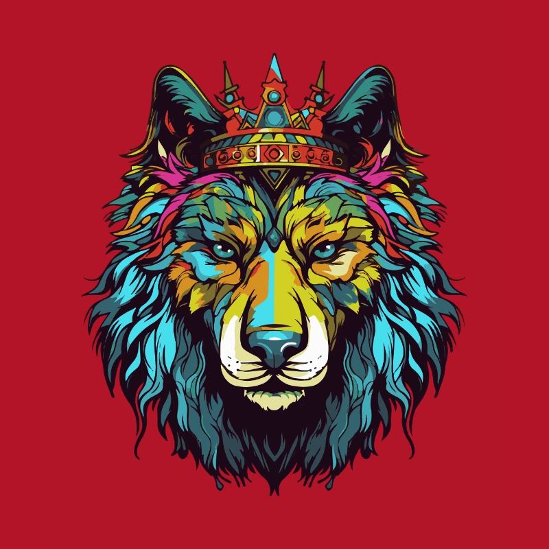 Wolf Comic Crown