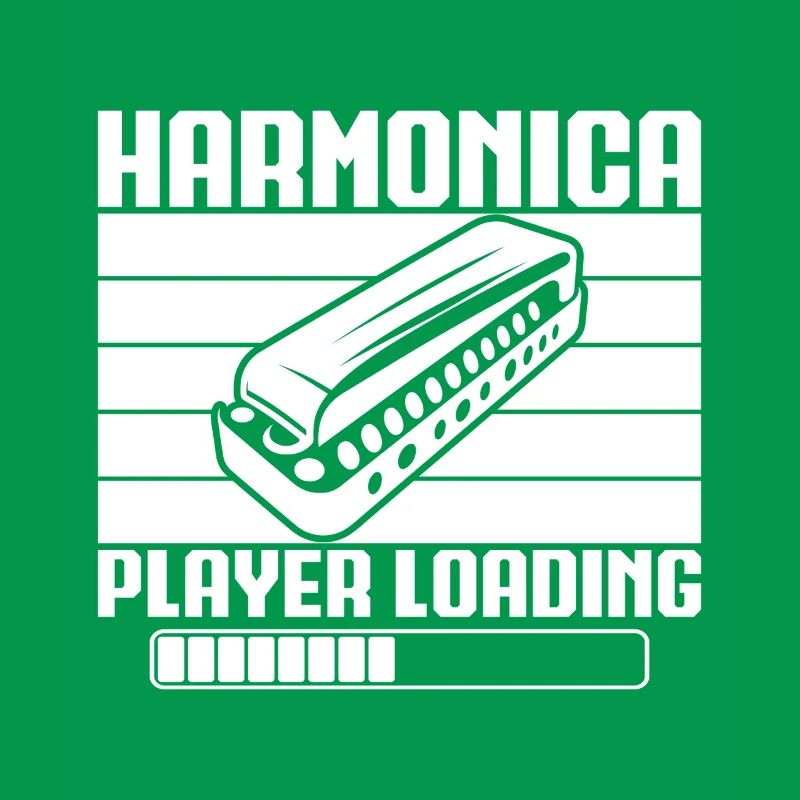 Harmonica Musican Player Loading Harmonica