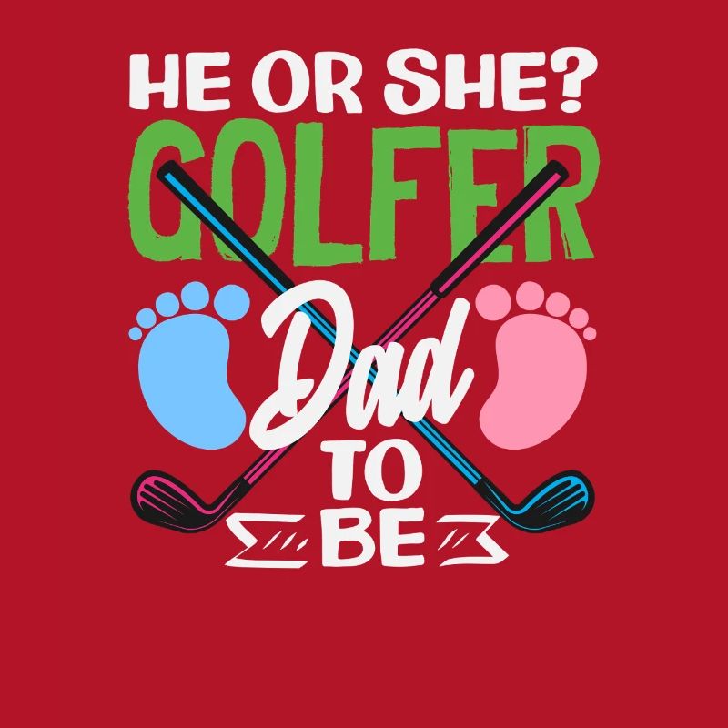 Er Oder Sie Golfer Papa Gender Reveal