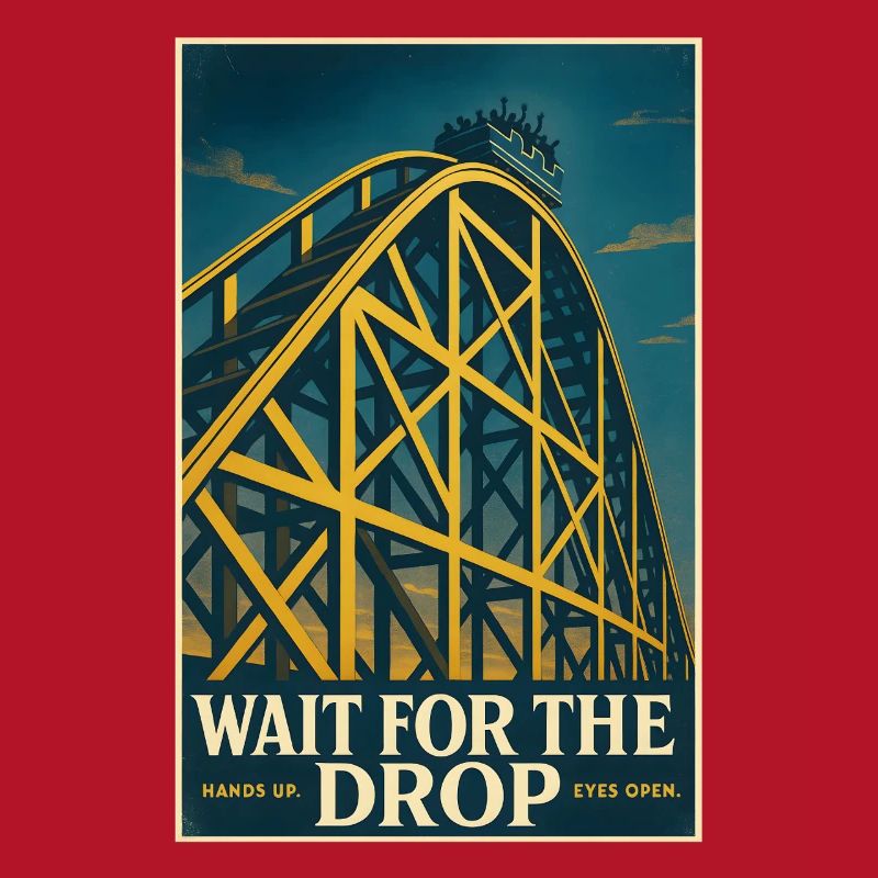 Wait for the Drop | Roller Coaster Thrill