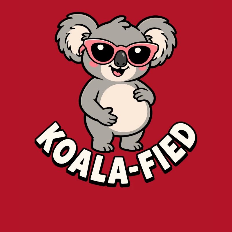 Mère de koala enceinte – Grossesse de koala mignon