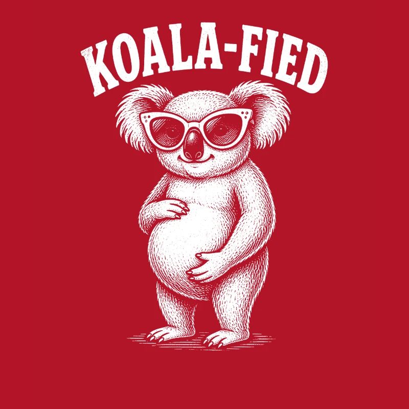 Mère de koala enceinte – Grossesse de koala mignon