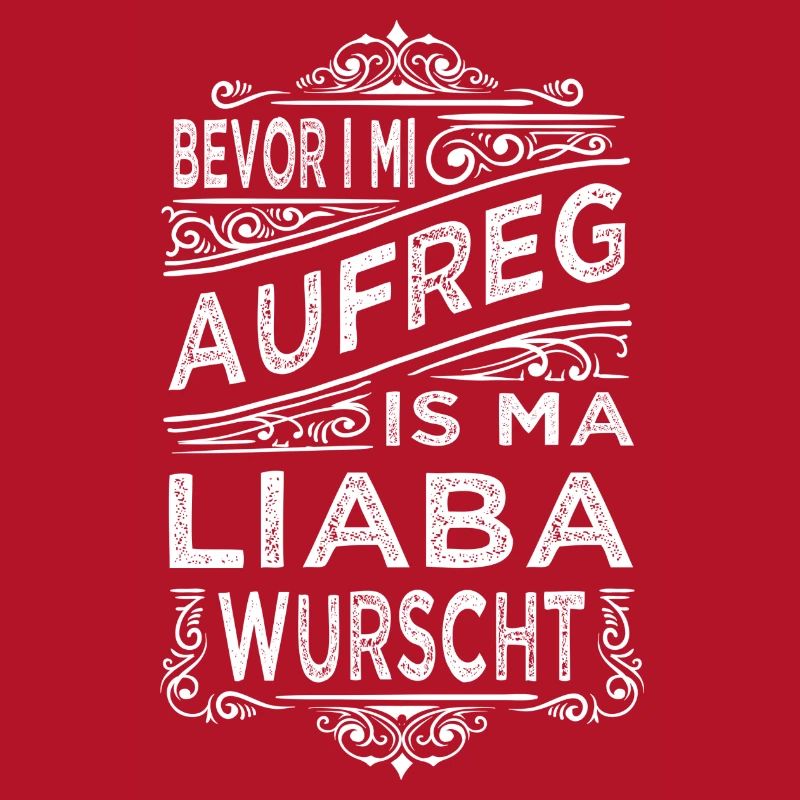 BEVOR I MI AUFREG...