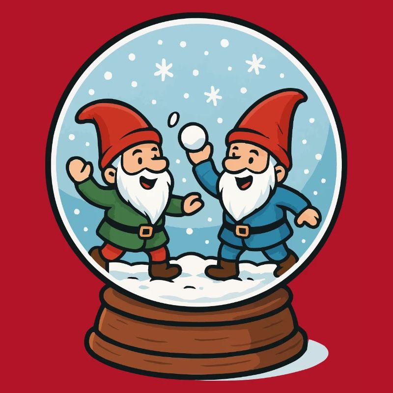 Dwarfs in a snow globe