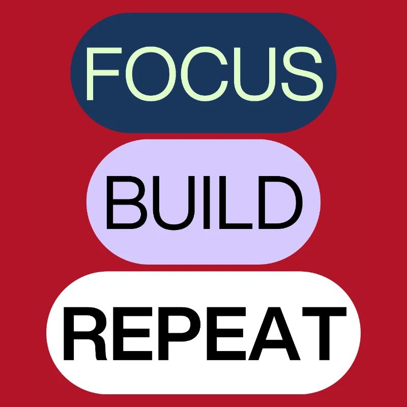 Focus, Build, Repeat – Creator Mindset