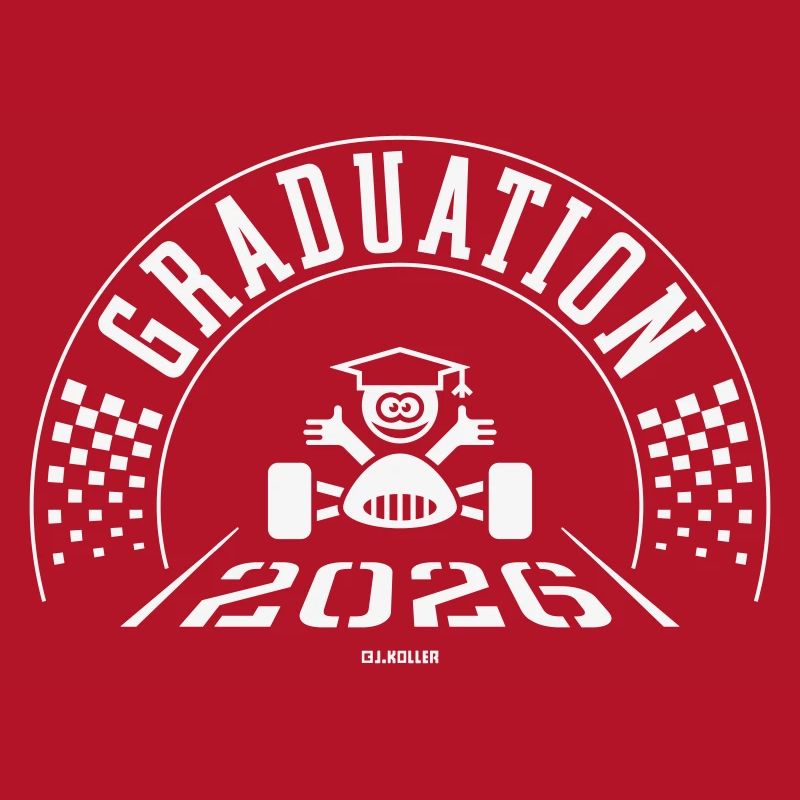 Remise des diplômes 2026 - L’école est terminée - Ligne d’arrivée - W