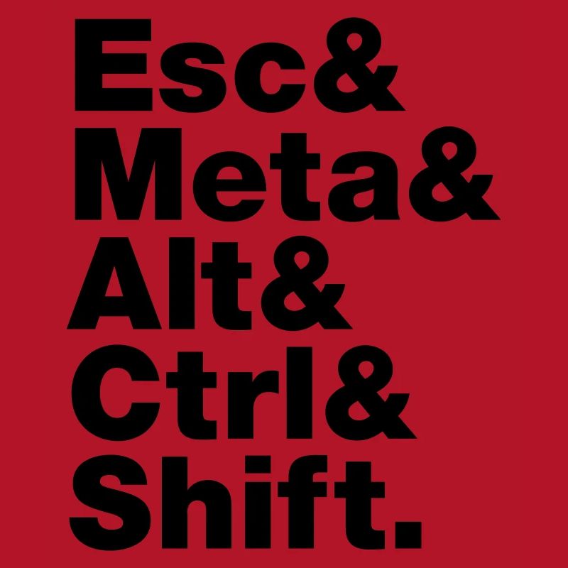 Esc & Meta & Alt & Ctrl & Shift