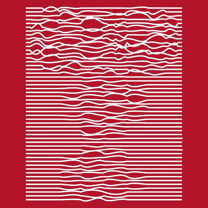 Wavy Stripes Optical Illusion