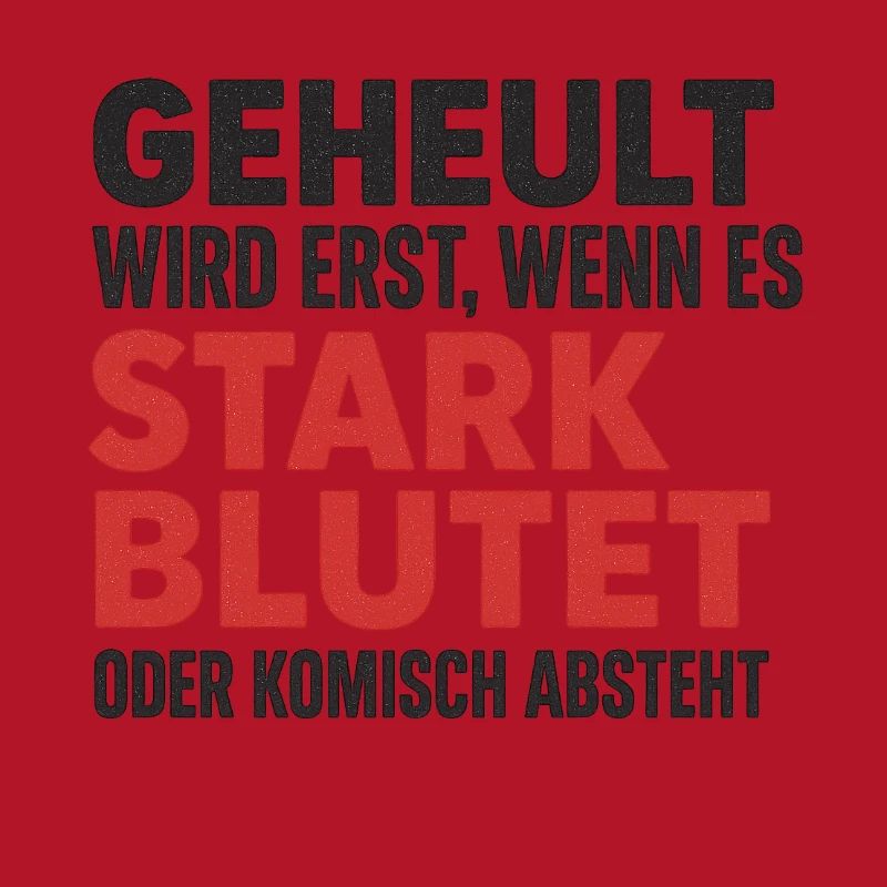 Stark bluten oder still sein – Dorfkind-Style