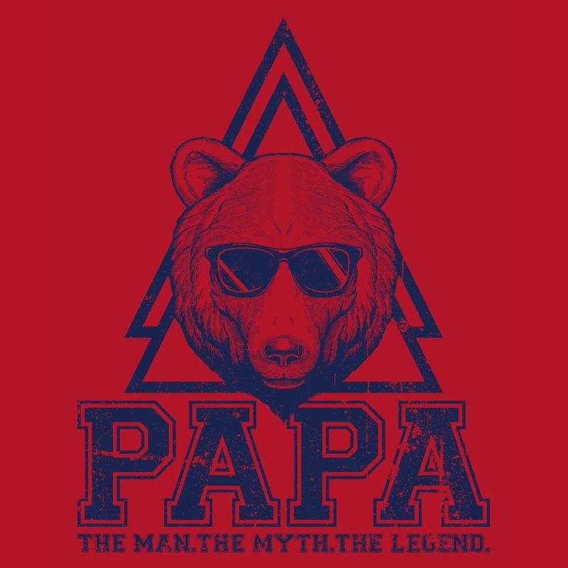 Papa Bear Triangle Logo
