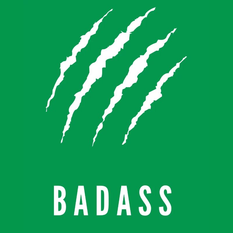 Badass Tiger Claws Confident Statement
