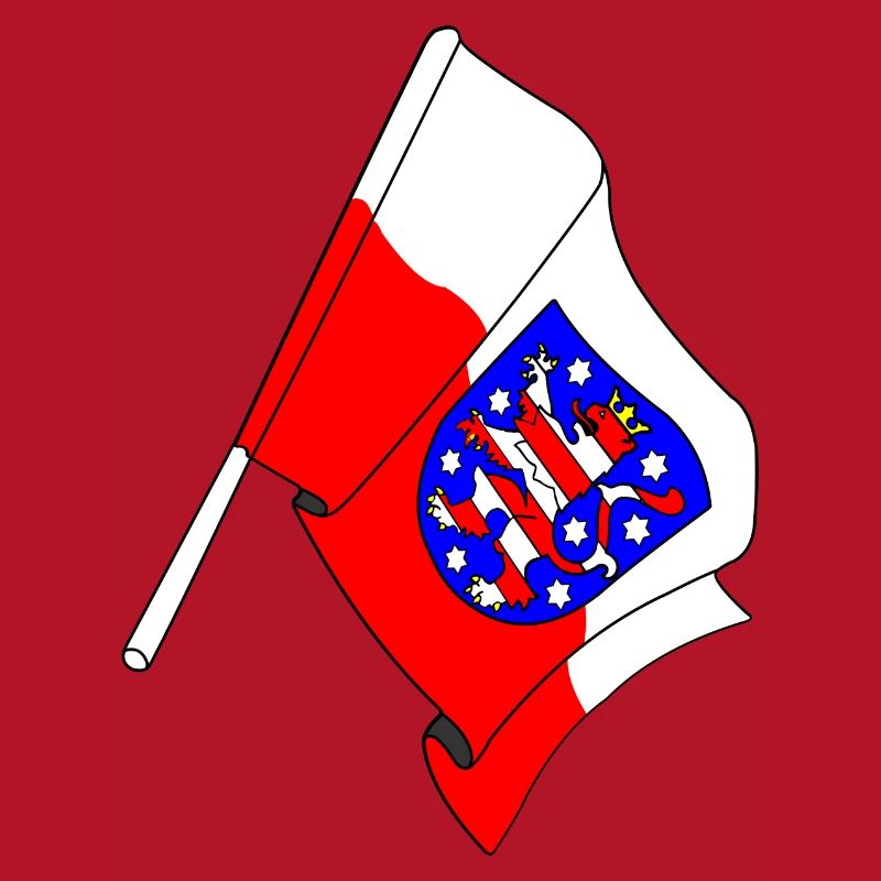 Drapeau de la Thuringe