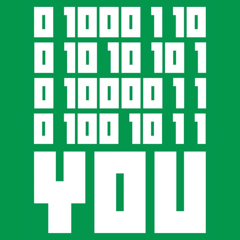 Binary Code F**k YOU – Geek Code & Nerd Humo