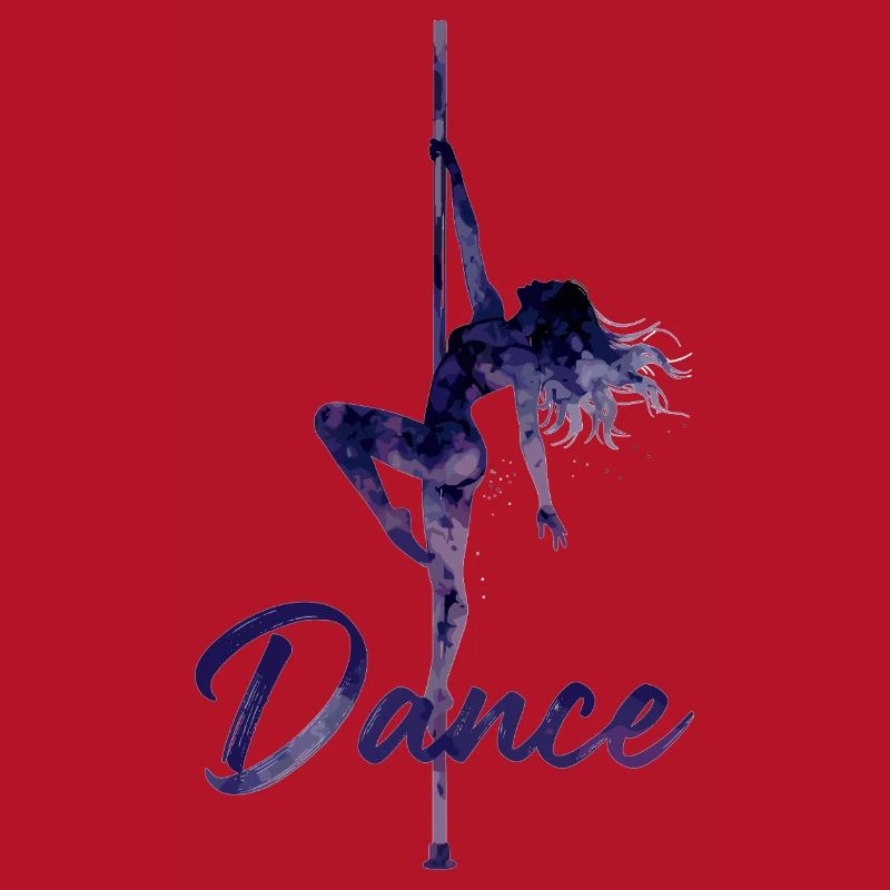 Silhouette de pole dance – Pole Art élégant