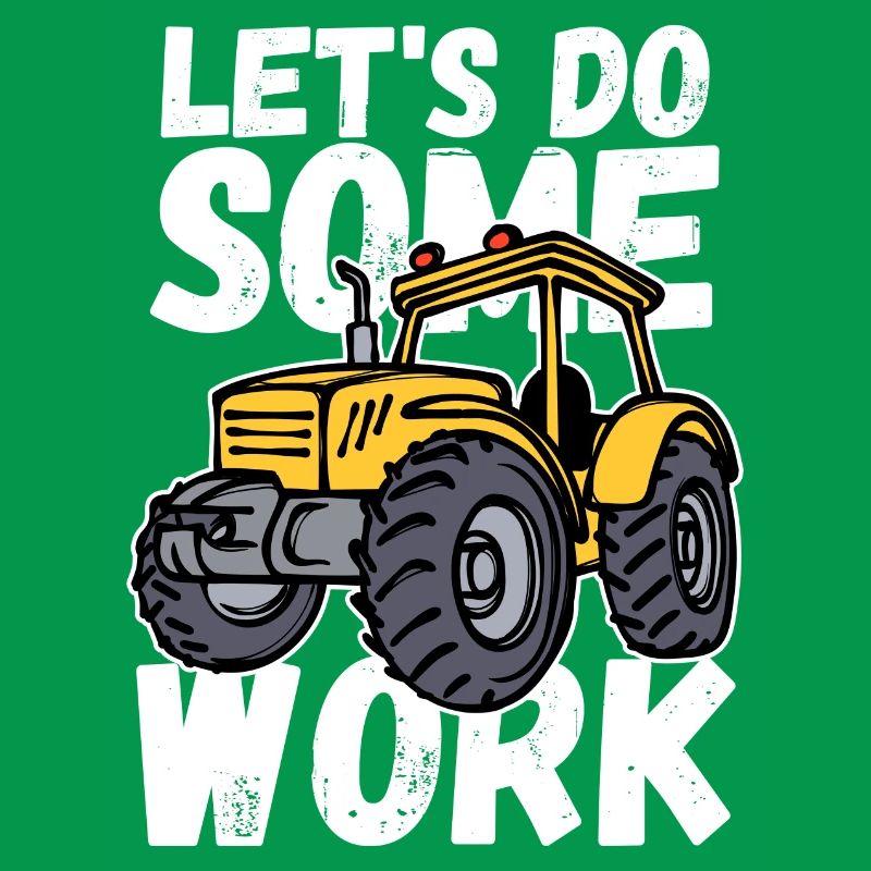 Bauernhof Bauer Traktor Statement Feld Schlepper