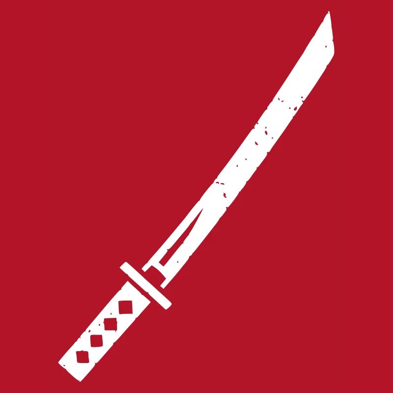 Katana Schwert Samurai Waffe Vektor