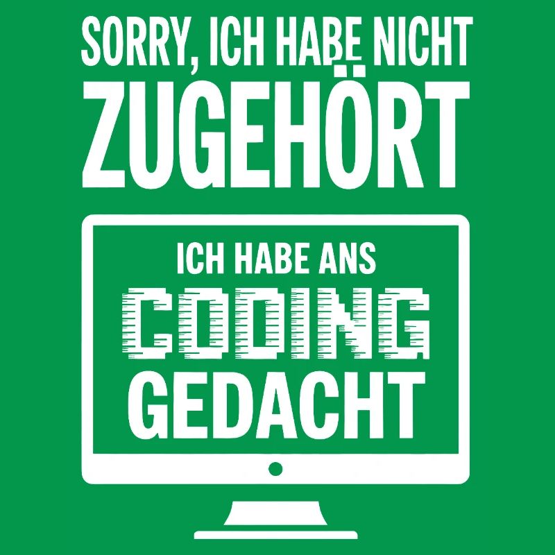 Sorry, I thought coding