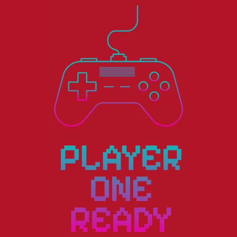 Conception de manette de jeu néon