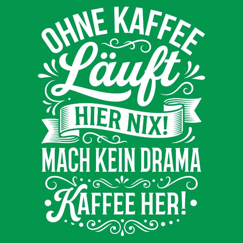 Nothing works here without coffee!