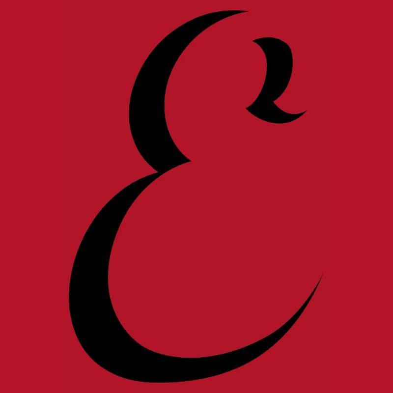 Letter E, name, the letter E