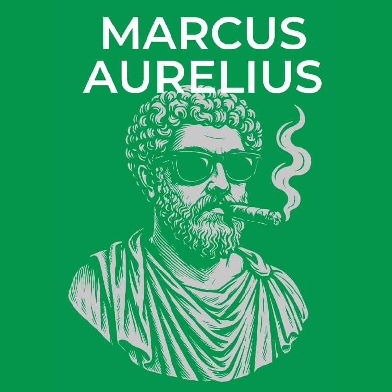 Marcus Aurelius Classical Philosopher Portrait 